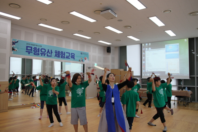 2019 국립무형유산원 무형유산 체험교육-완주 간송초, 이리 부송초